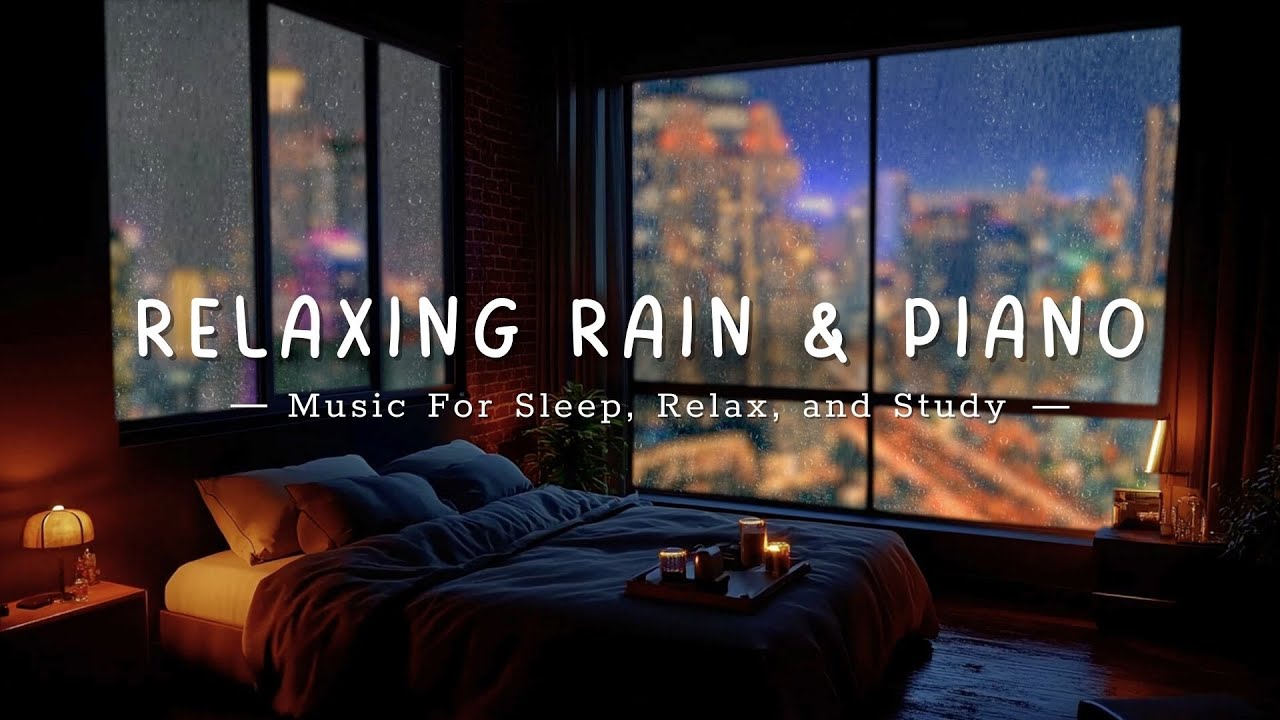 🌧️ Sleep Quickly Tonight | Soothing Rain + Deep Sleep Music to Quiet Thoughts and Ease Insomnia
