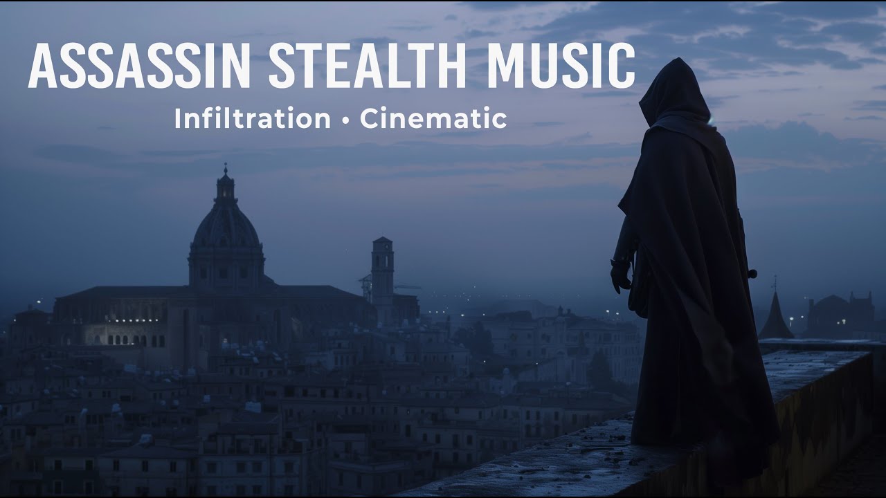 Cinematic Stealth Music for Assassin & Historical Scenes | No Copyright — Shadows of the Creed