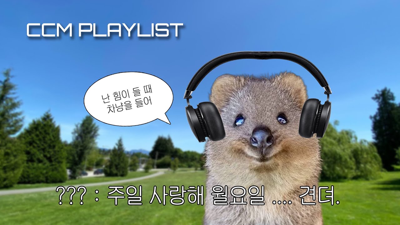 [CCM Playlist] 월요일에도 하룰라라 가는 플레이리스트☁️✨ I 월요병 퇴치 찬양 모음🎧