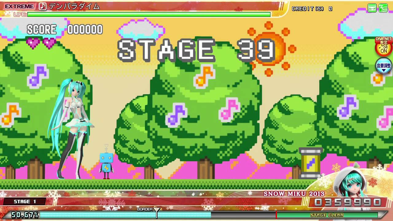 Project DIVA AC FT - デンパラダイム EXTREME Perfect