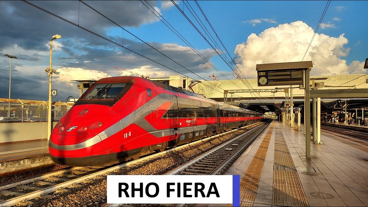 TRANSITI, ARRIVI e PARTENZE di tutti i tipi alla stazione di RHO FIERA (MI)