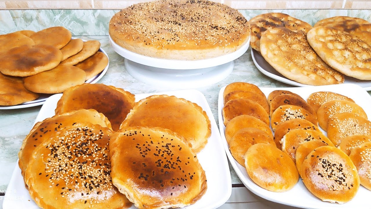الذمول اليمني بالدقيق الاسمر وبدون سكر❗اشكال مُختلفه بعجينة واحدهPopular Yemeni baked goods