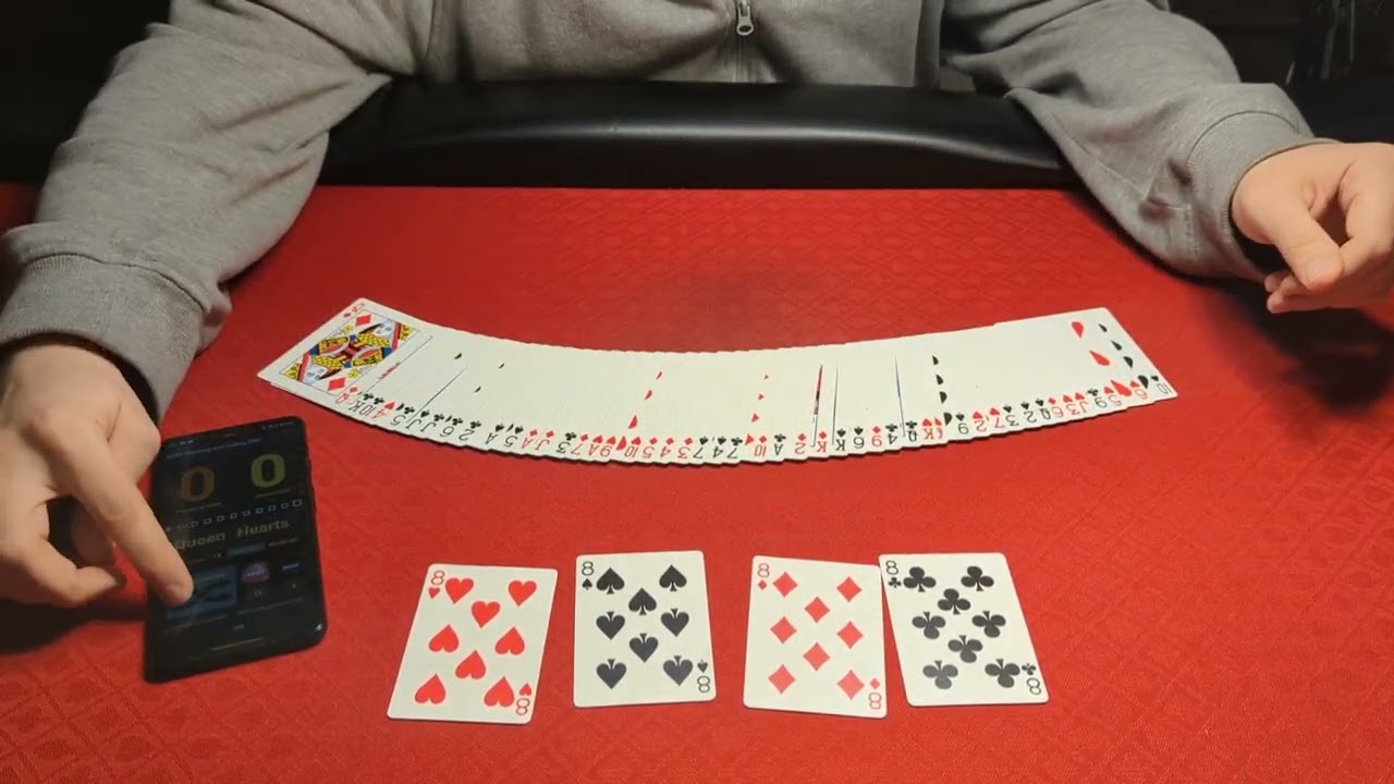 If an ace cutting routine were real (riffle culling)
