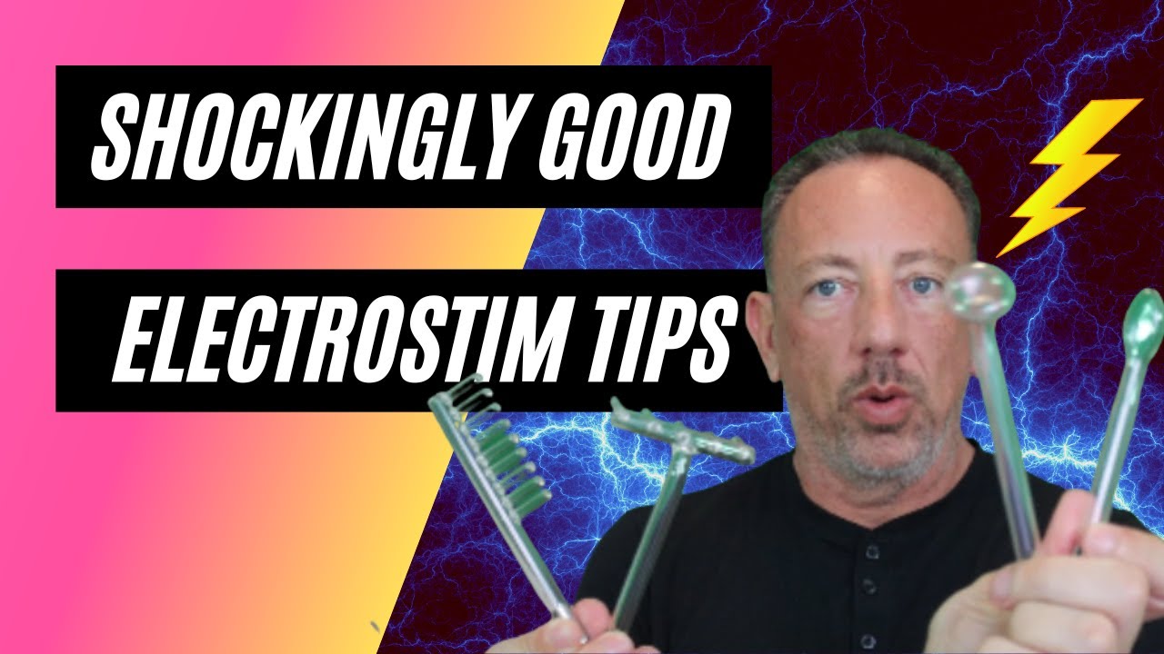 Shockingly Good Neon & Violet Wand Electrostimulation Tips