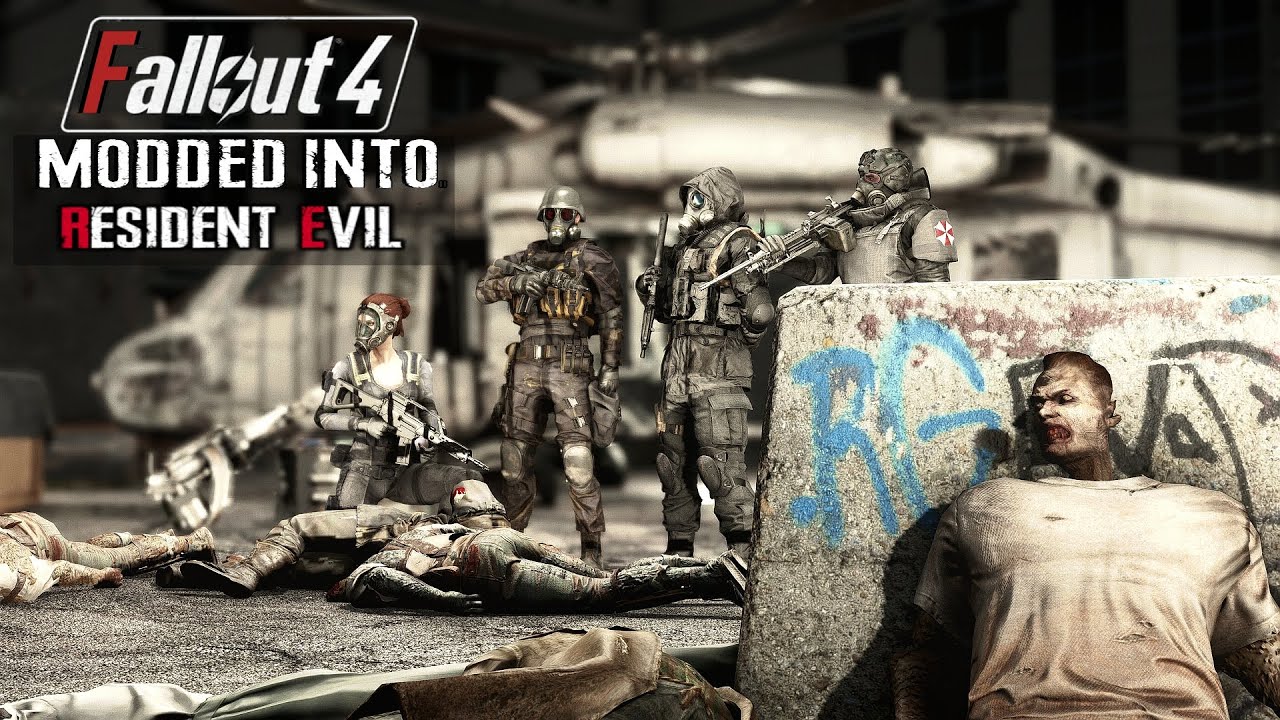 Ultimate Resident Evil Inspired Playthrough - HUNK Style - Fallout 4 Ultra Modded (2022) Gameplay