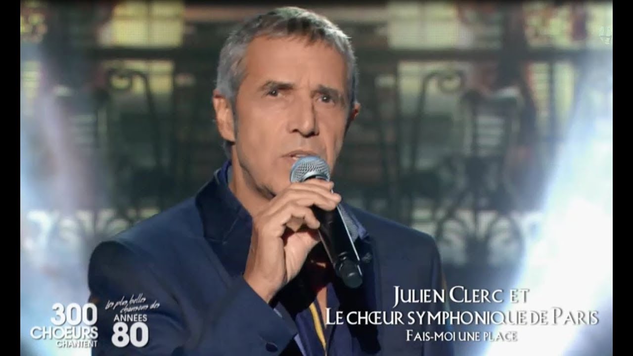 Julien CLERC & Le Choeur Symphonique de Paris - Fais-moi une place  (2019)