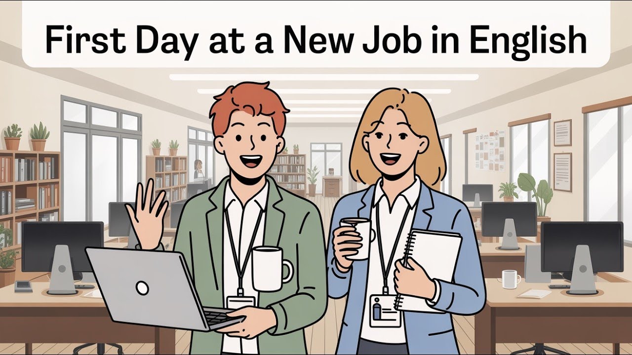First Day at a New Job in English   How to Introduce Yourself & Survive Office Culture