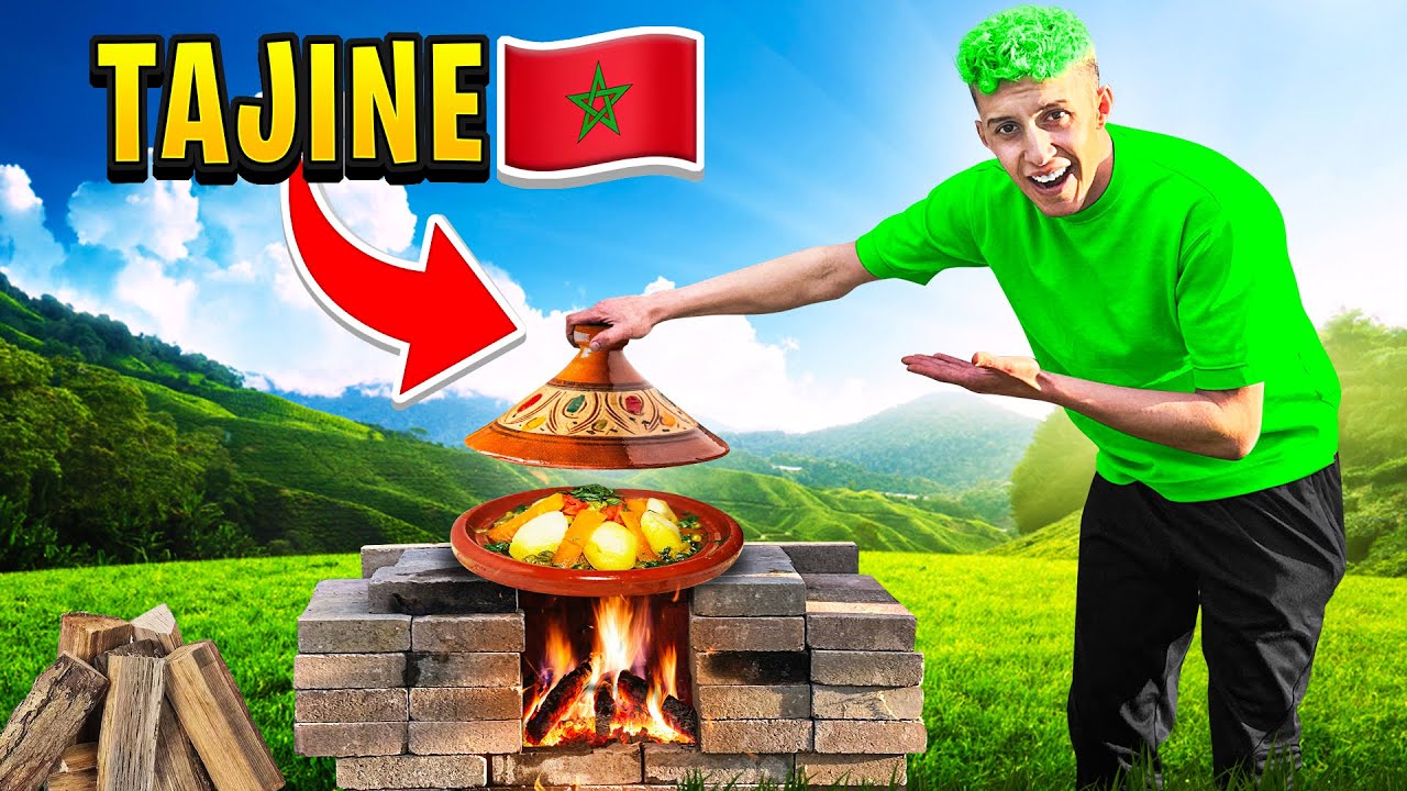 COSTRUISCO UN FORNO E CI CUCINO IL CIBO MAROCCHINO NELLA STREAMHOUSE!