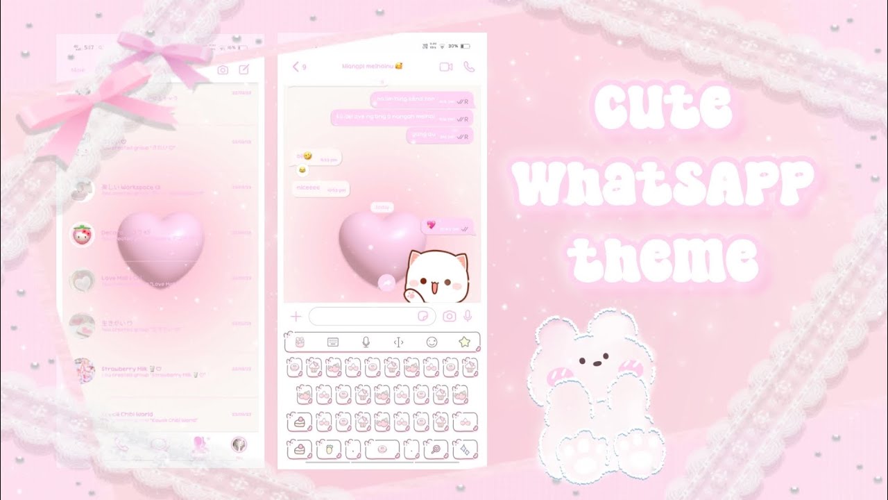 New aesthetic theme for WhatsApp Fouad iOS latest update