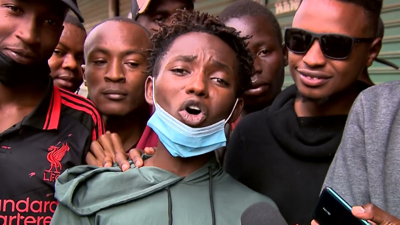 Watch how Genz is Speaking SHENG during Albert Ojwang' Maandamano, UNADIGLO?