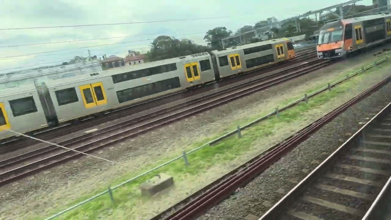 Quick Sydney Train Ride ~ Central To Erskineville - West Side View.