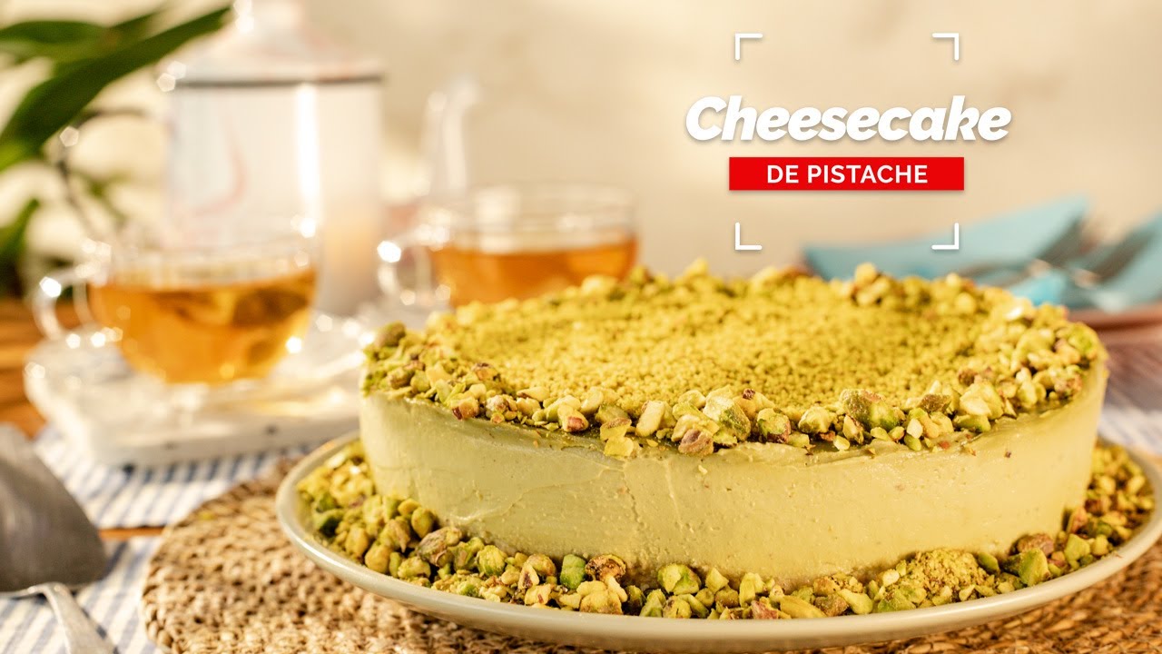 Cheesecake de pistache - Videorreceitas Urbano 2024