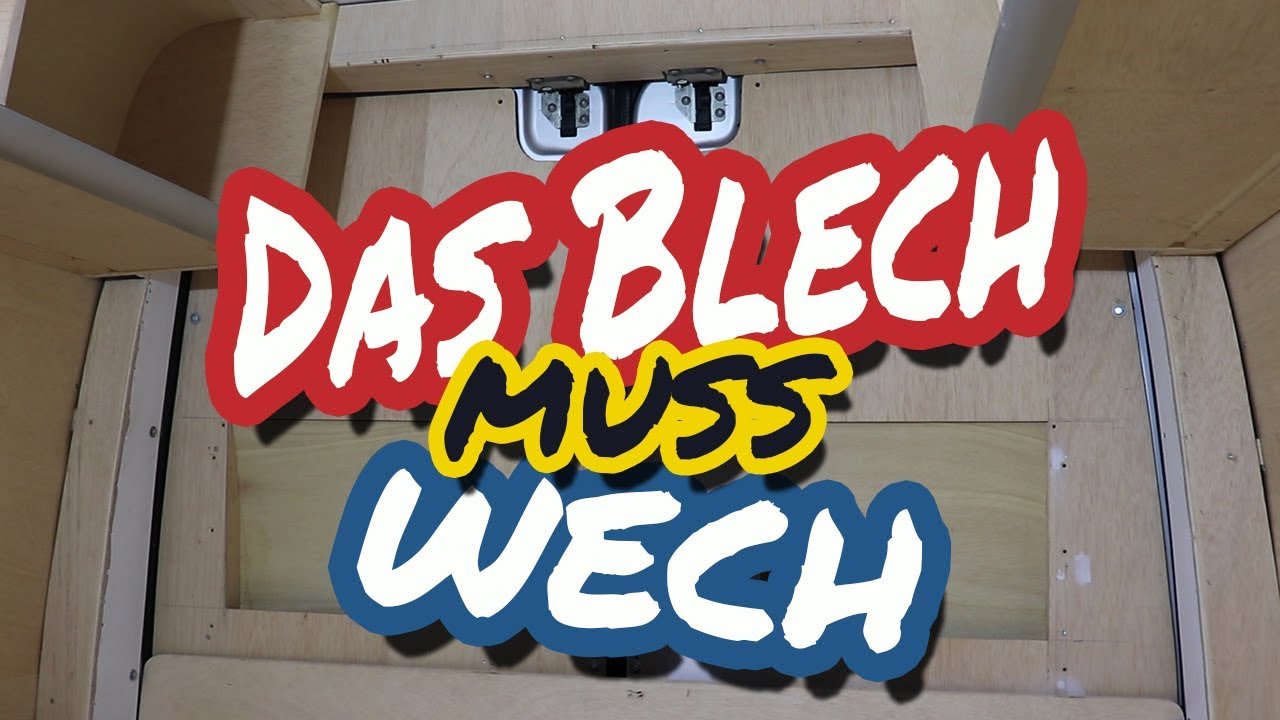 Hecktür Holme verkleiden - Sprinter Van Conversion