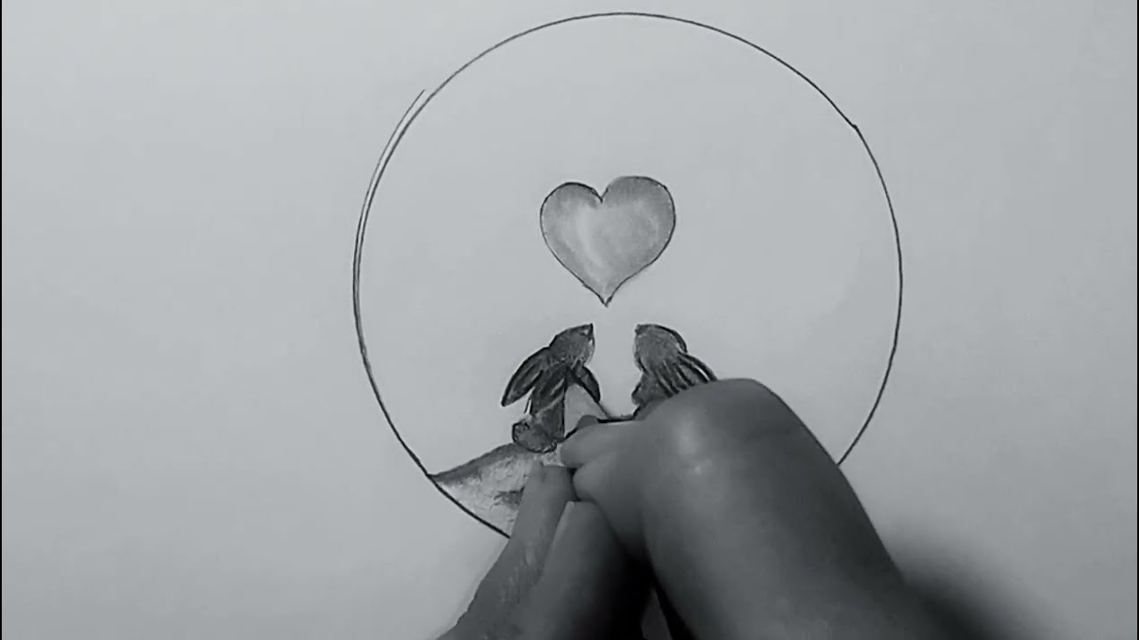 How to draw two lover rabbit 🐰 #art#asmr#rabbit