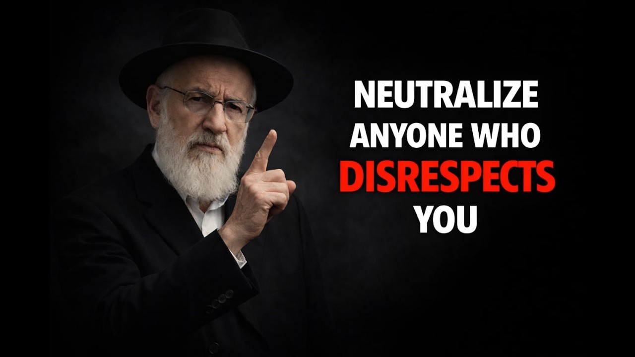 8 Ways To Deal With People Who Disrespect You || Jewish Financial Code
