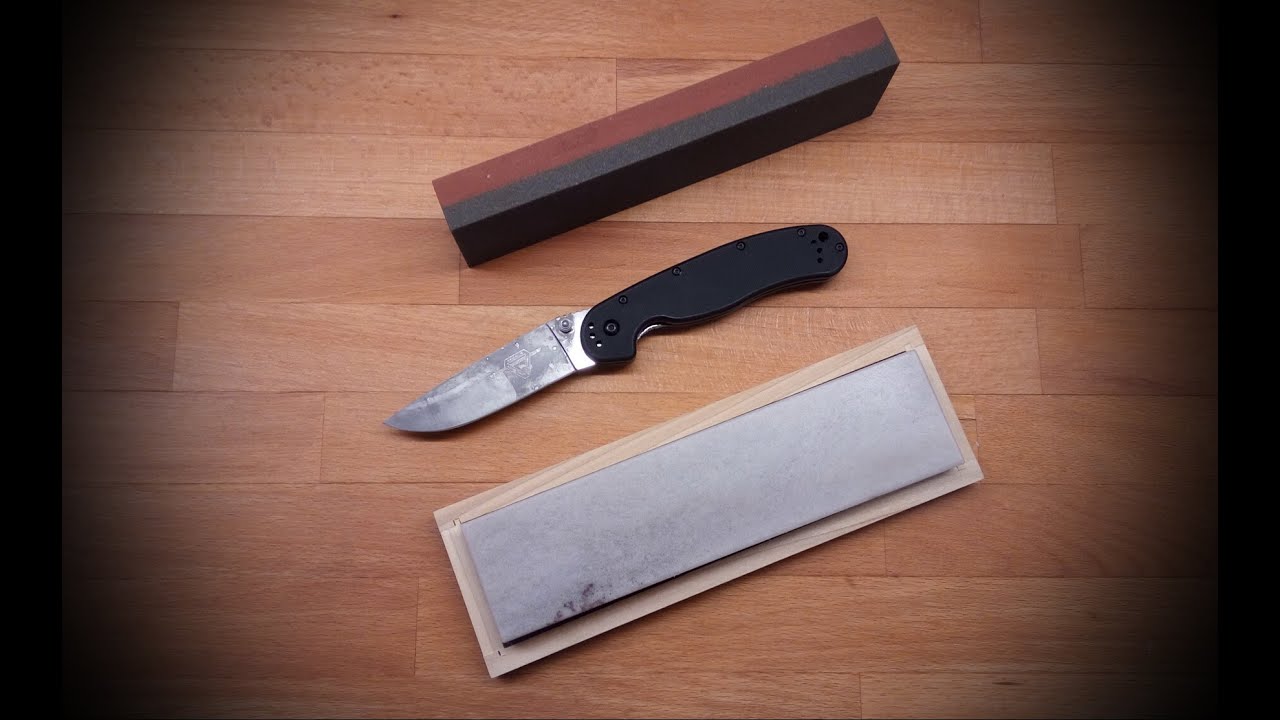 Rusty Ontario Rat1 - a tale of sharpening with oil stones and fighting a stubborn burr