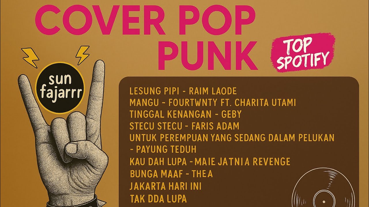 🎶 Full Album Pop Punk Terbaik 2025🔥 | Hits Spotify & Cover Populer