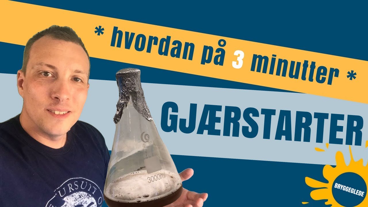 Hvordan på 3 minutter - Gjærstarter