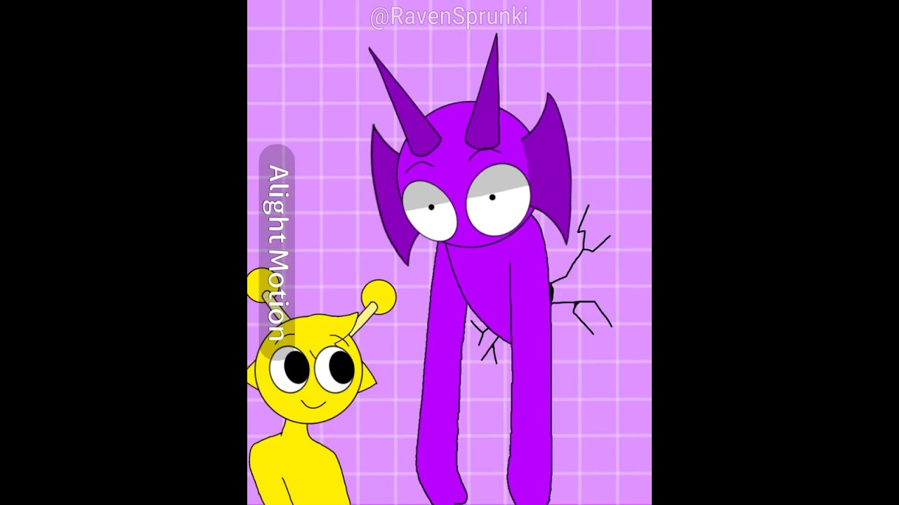 Wall MEME - Durple x Simon 💜💛 #sprunki #edit #meme