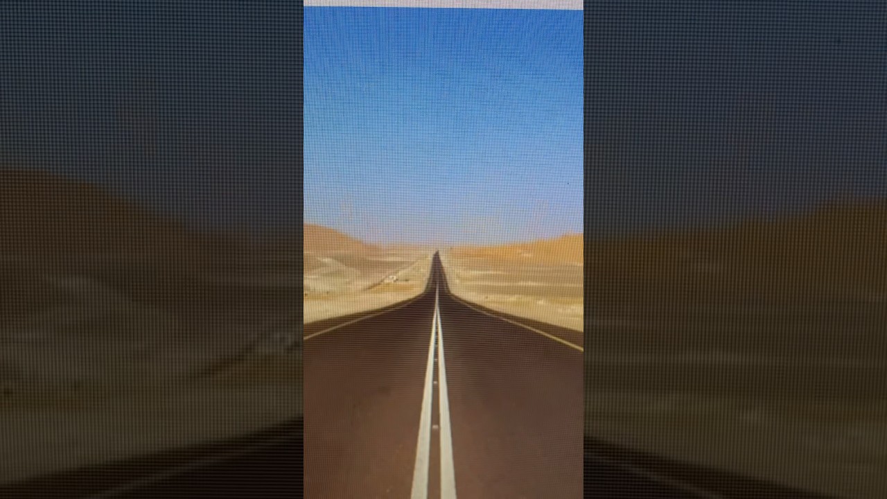 Qual &eacute; Rodovia Com a Maior Reta Do Mundo? #estrada #velocidade #rodovia #emiradosarabes