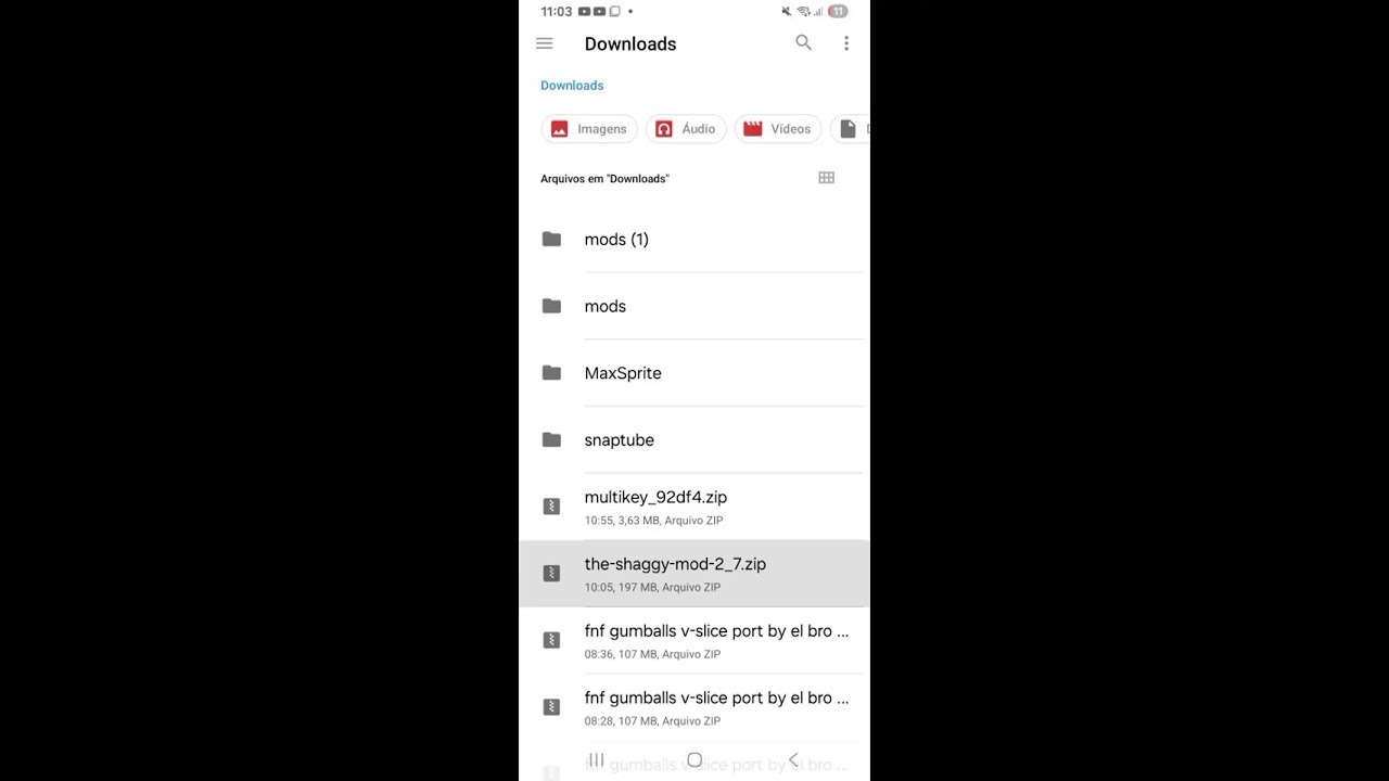 jogando;-; FNF tudo no Hard