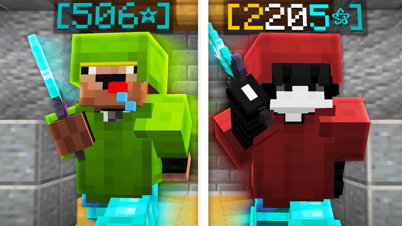 Fighting a SWEATY 2000⭐ bedwars duo (INTENSE)