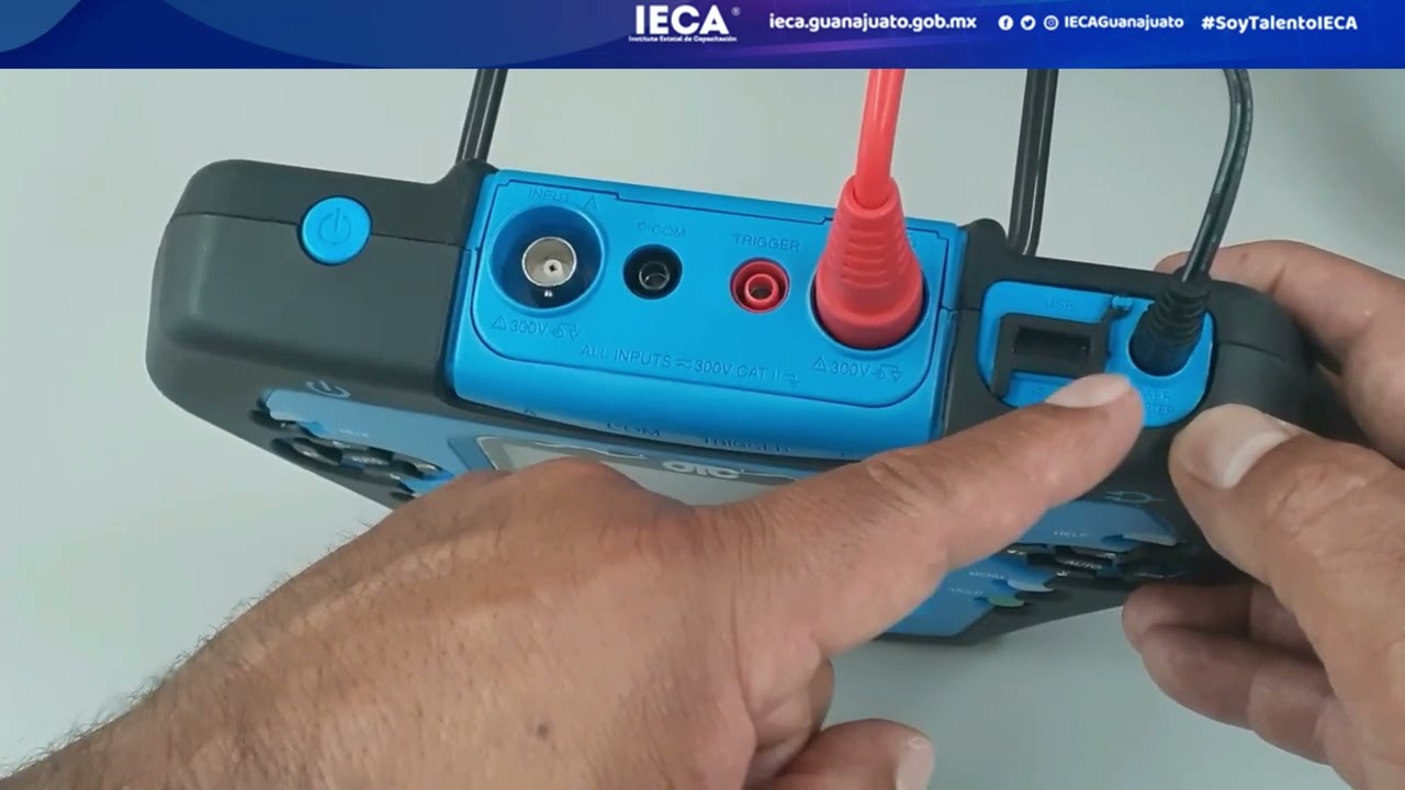 Manejo de Osciloscopio para Aplicación Automotriz | Felipe López Hernández /IECA Moroleon