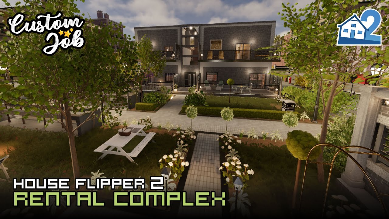 Rental Complex | House Flipper 2 | Custom Job Gameplay