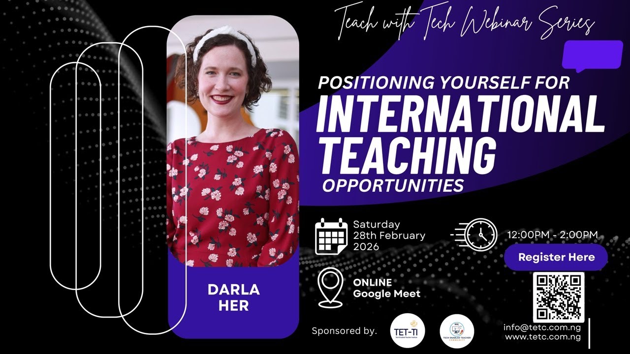 TWTS: Positioning Yourself for International Teaching Opportunities