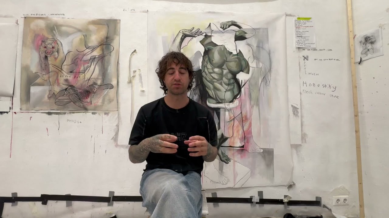 Daniel McAuley in residence at Homesession, Barcelona / 2024