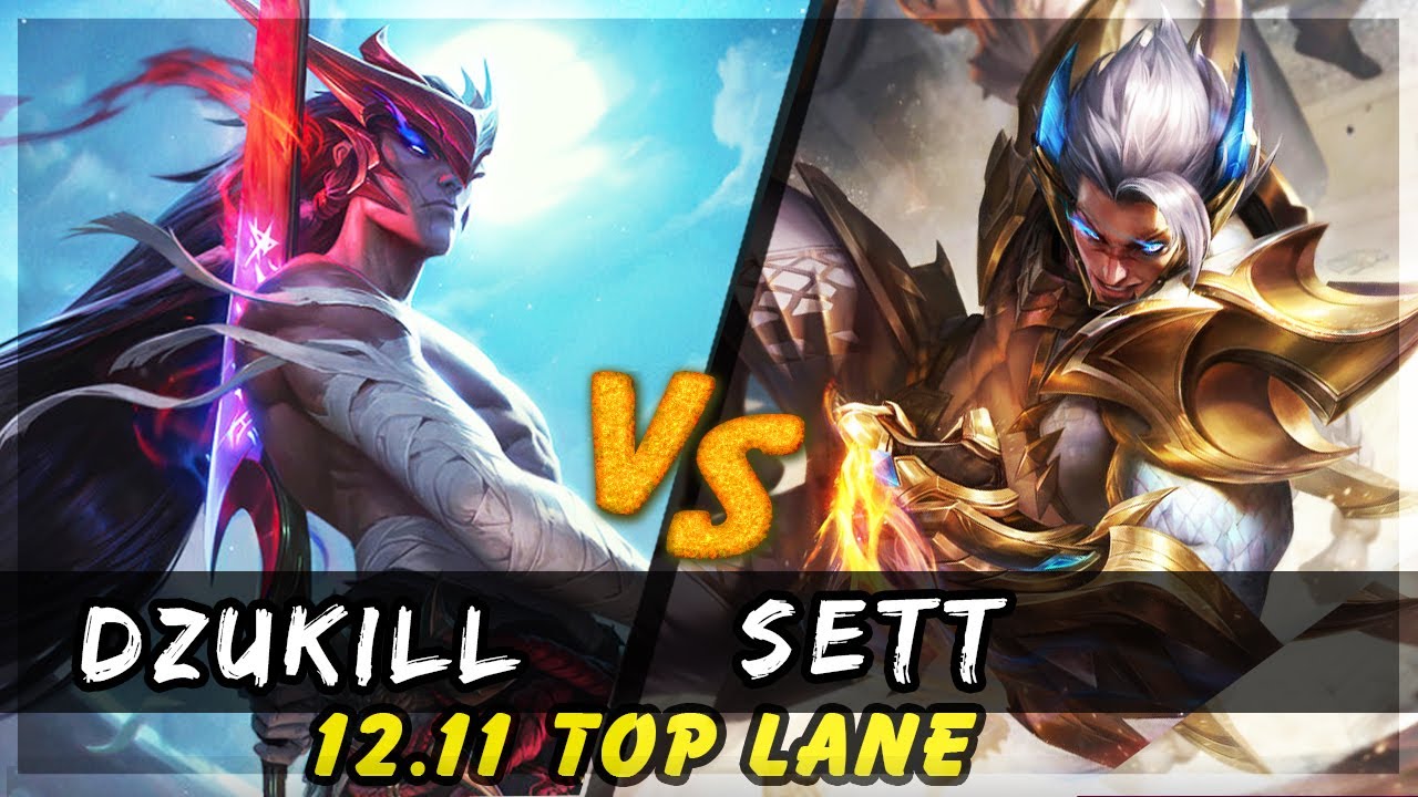 Dzukill - Yone vs Sett TOP Patch 12.11 - Yone Gameplay