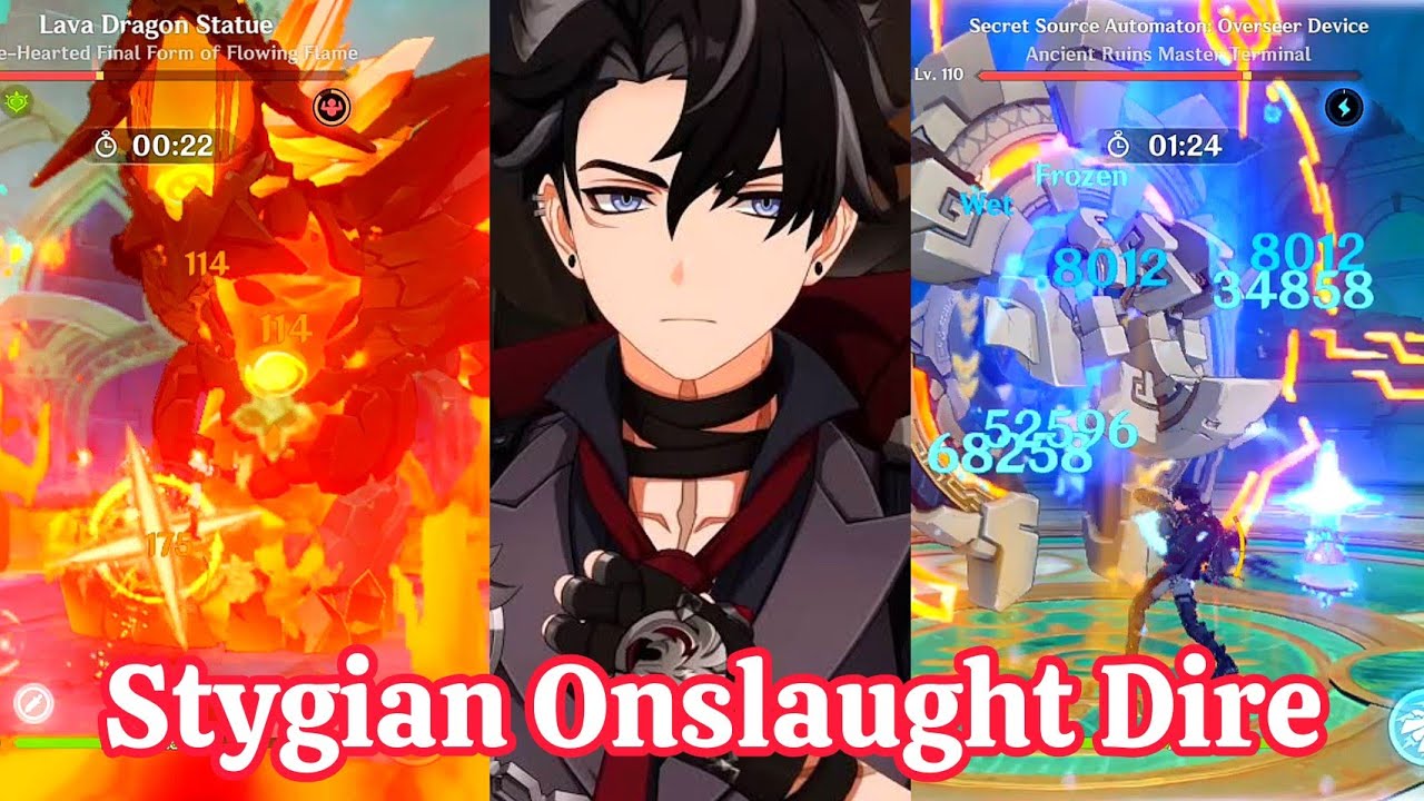 C6 Wriothesley vs Panoply & Lava Boss Stygian Onslaught Dire Difficulty 6