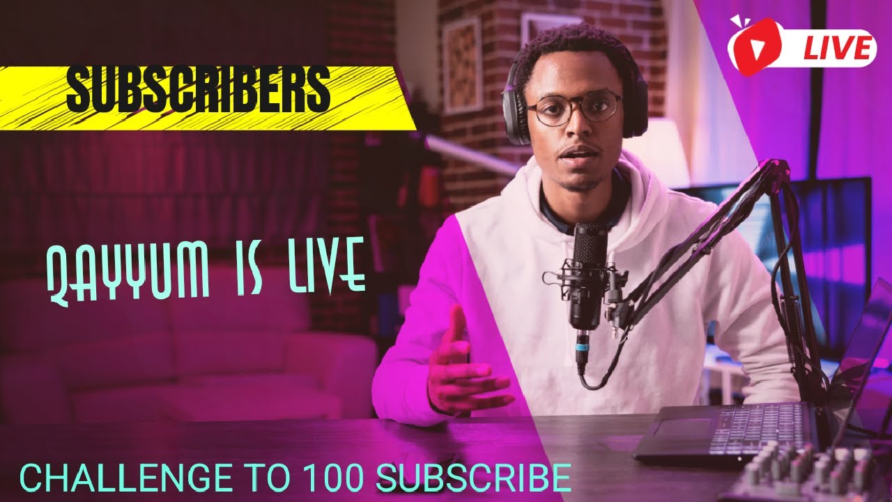 BGMI ( QAYYUM IS LIVE ) ROAD TO 100 SUBSCRIBE 💯👍🥰