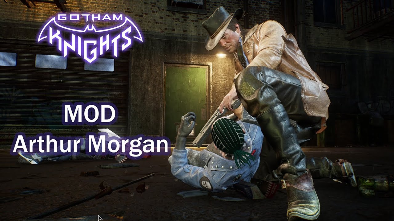 Gotham Knight PC 4K MOD : RED DEAD REDEMPTION 2 / Arthur Morgan / Red Hood