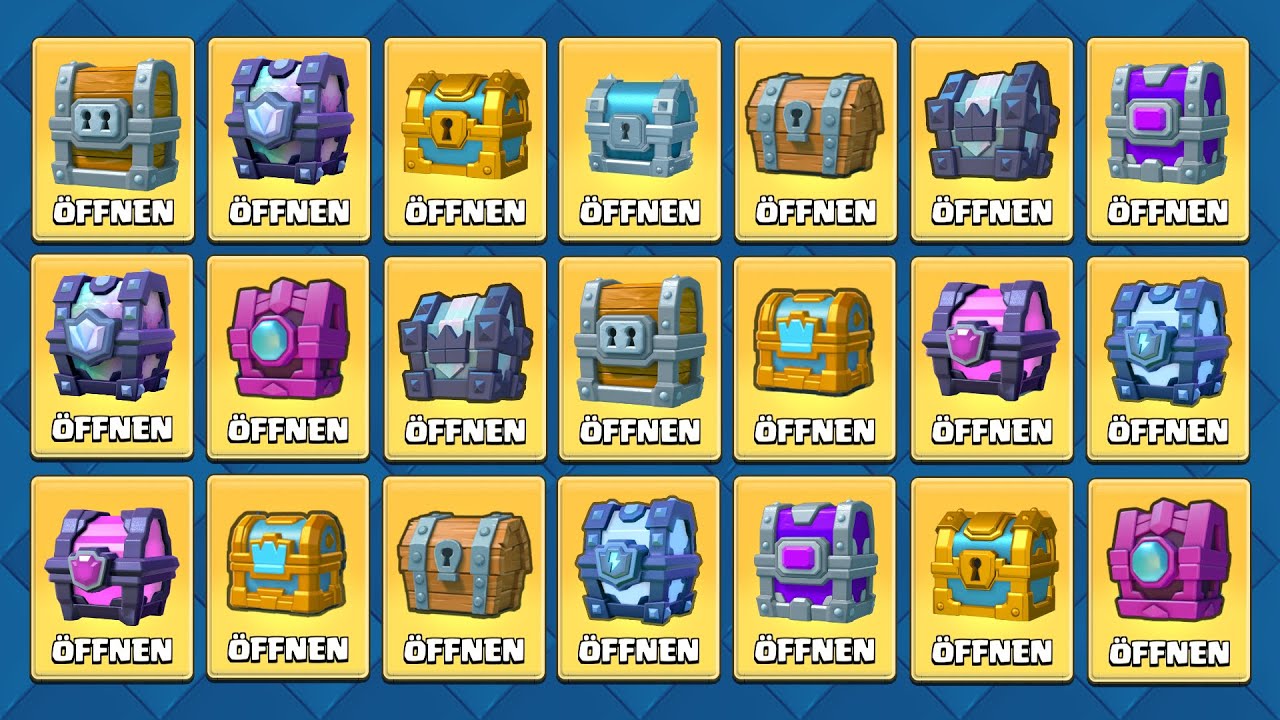 ALLE TRUHEN ÖFFNEN | Clash Royale