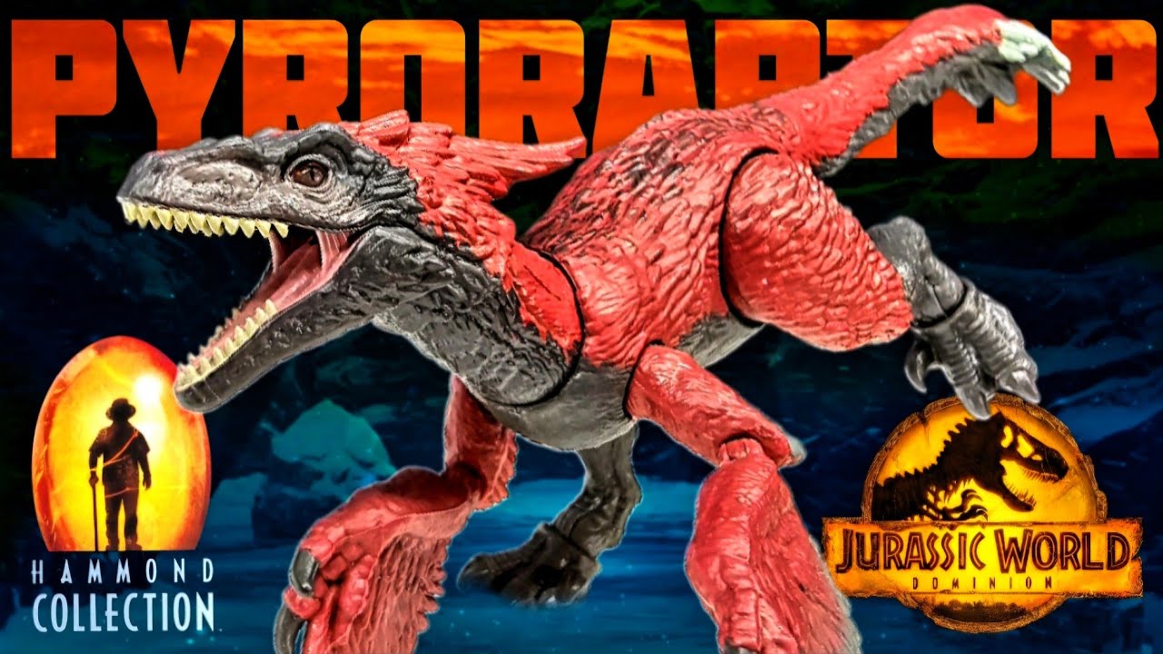 Mattel Hammond Collection Pyroraptor Review!!! Jurassic World Dominion!!!