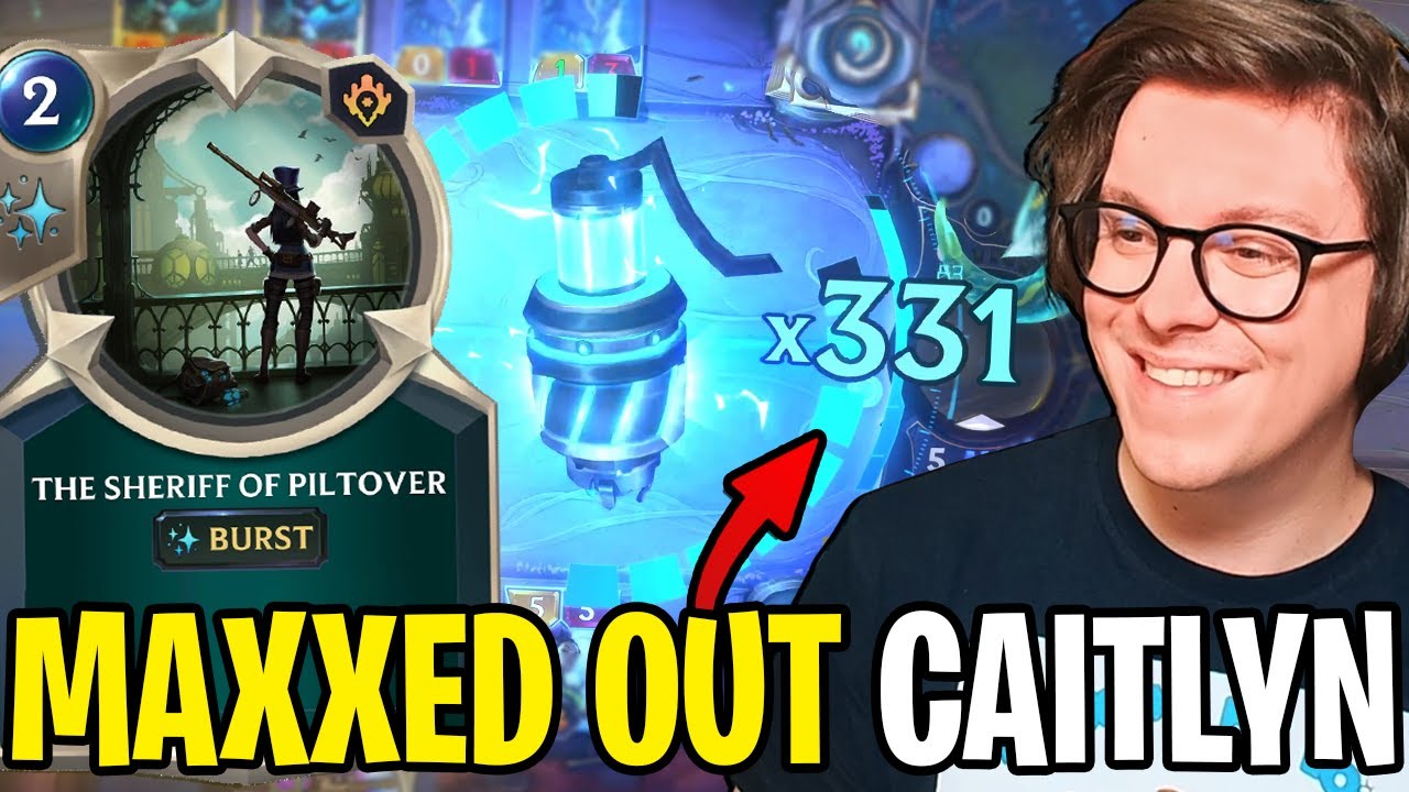 NEW CAITLYN AT 100% CONSTELLATION POWER IS INSANE - Legends of Runeterra