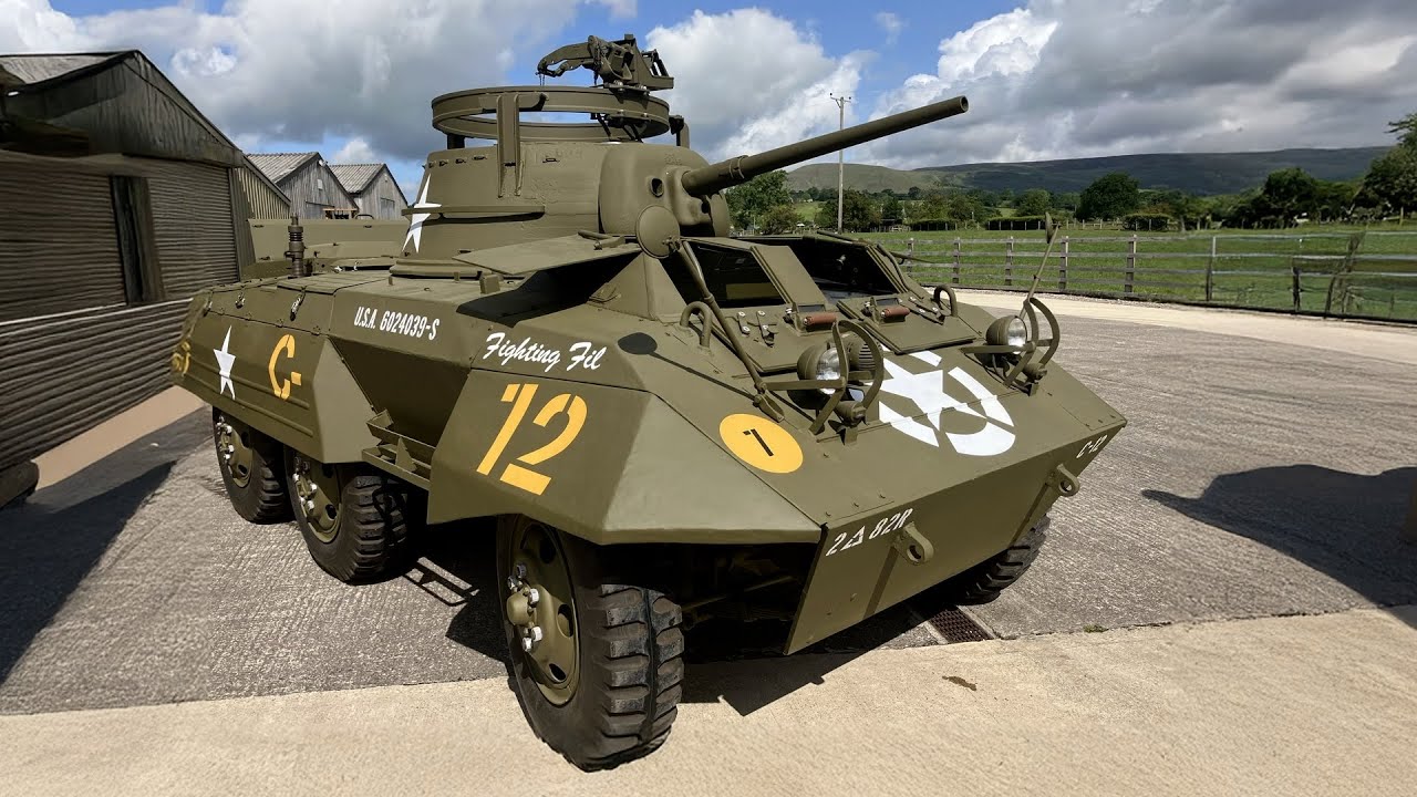 Now at Auction: 1943 M8 Greyhound &lsquo;Fighting Fil&rsquo; | WWII Armored Car