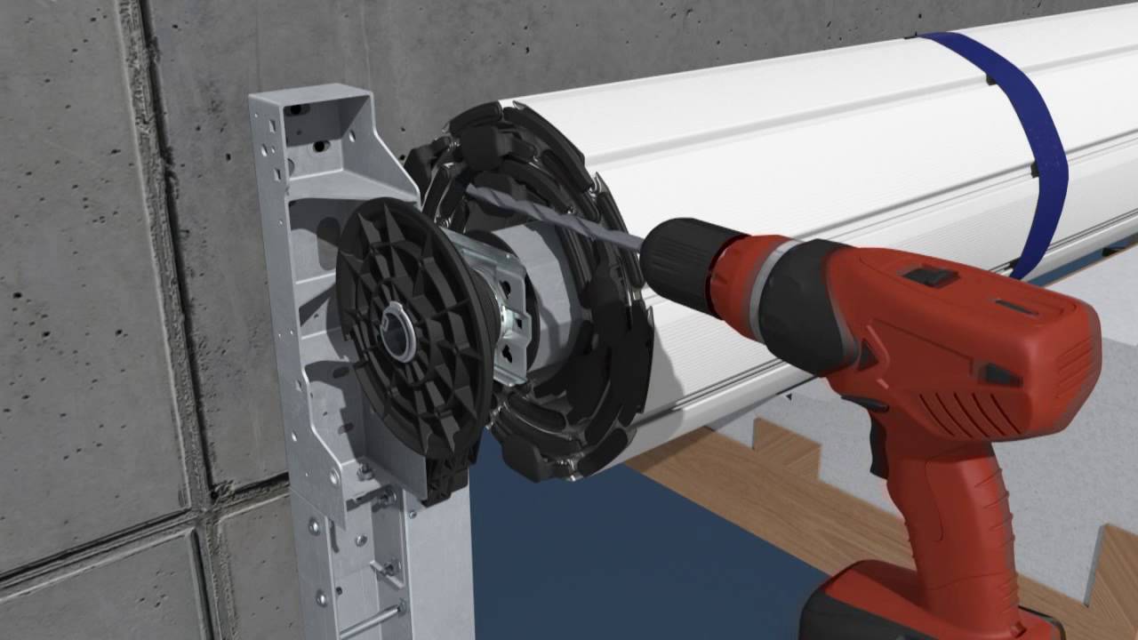 Montageanimation Rolltor SB