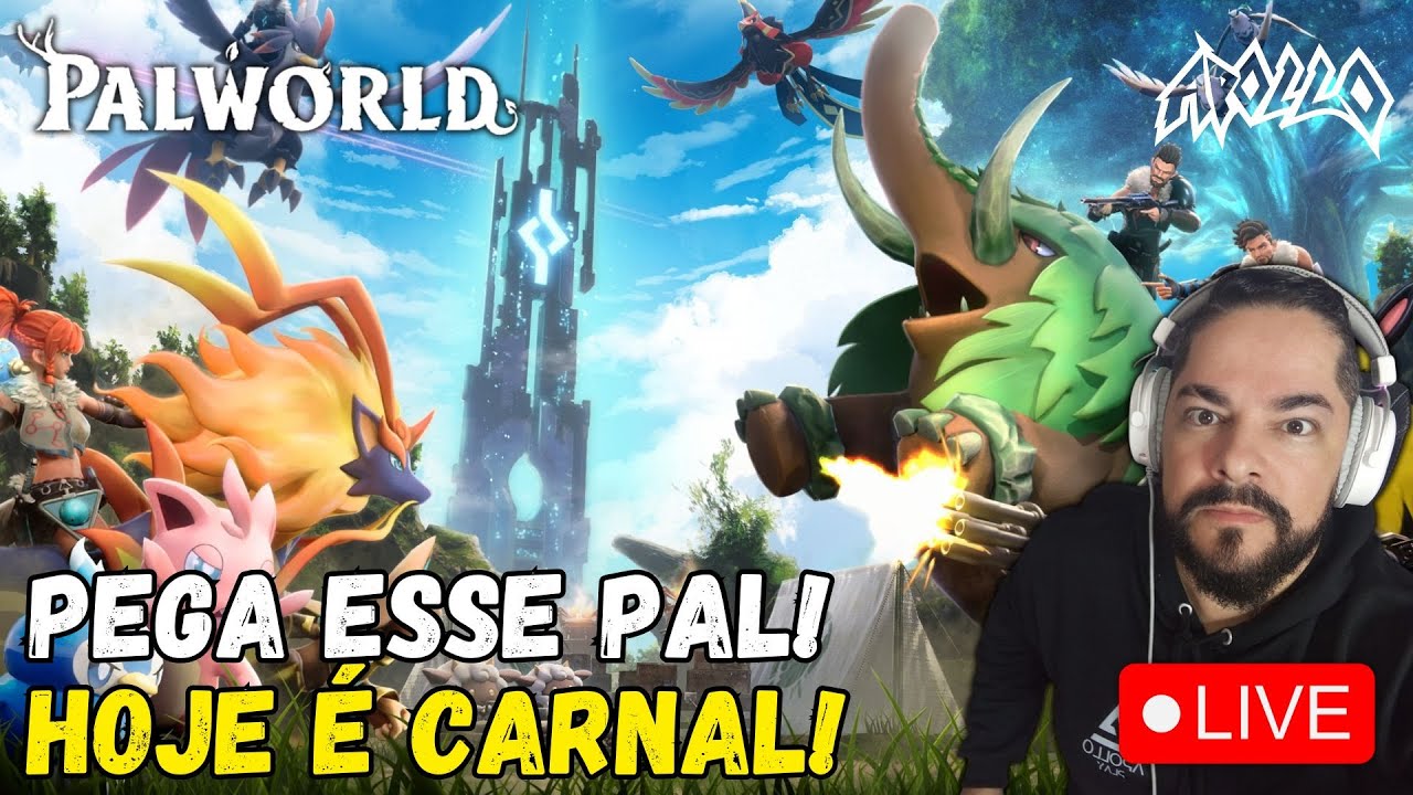 CARNAVAL DOS PALS 🔥 Hoje o Caos Começa no Palworld!