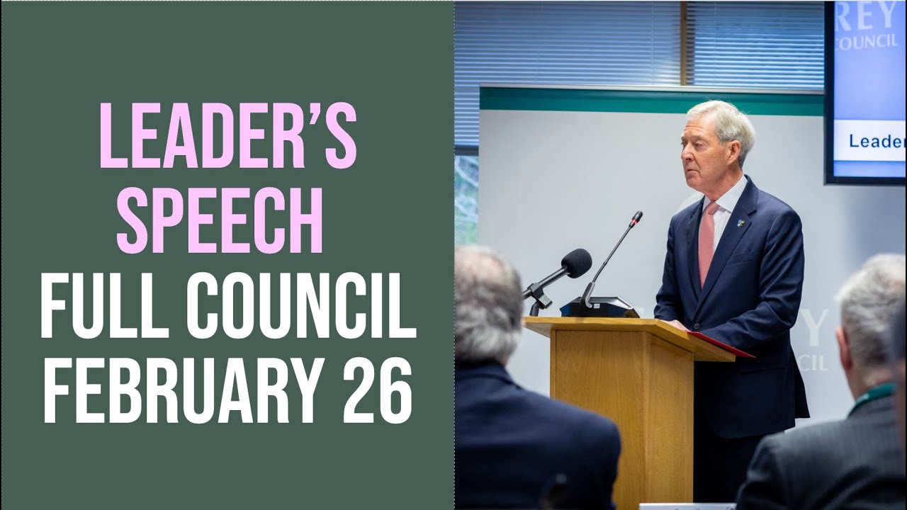 Leaders Full Speech at Full Council  - 3 February 2026