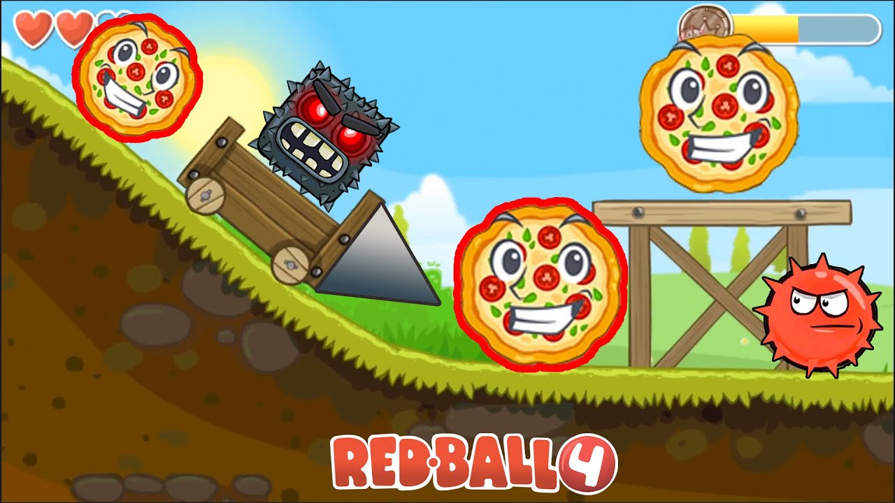 Red Ball 4 How to Make Pizza Deaths