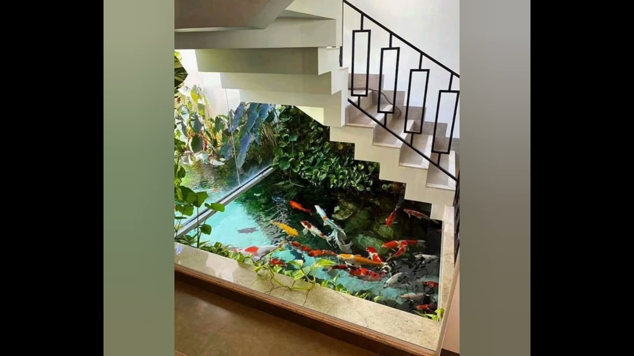 garden design under staircase@NewHome-fy5dz