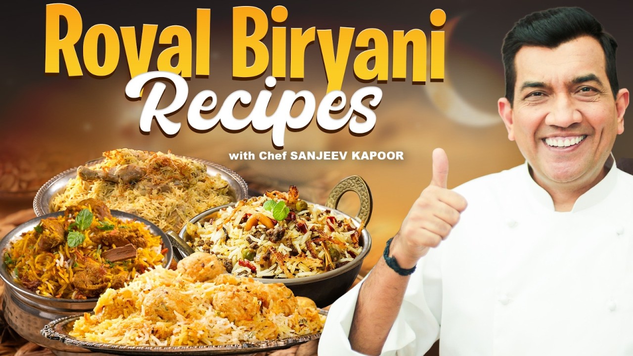 5 Biryani Styles Every Food Lover Must Know! | Eid Special Recipes By Chef Sanjeev Kapoor!