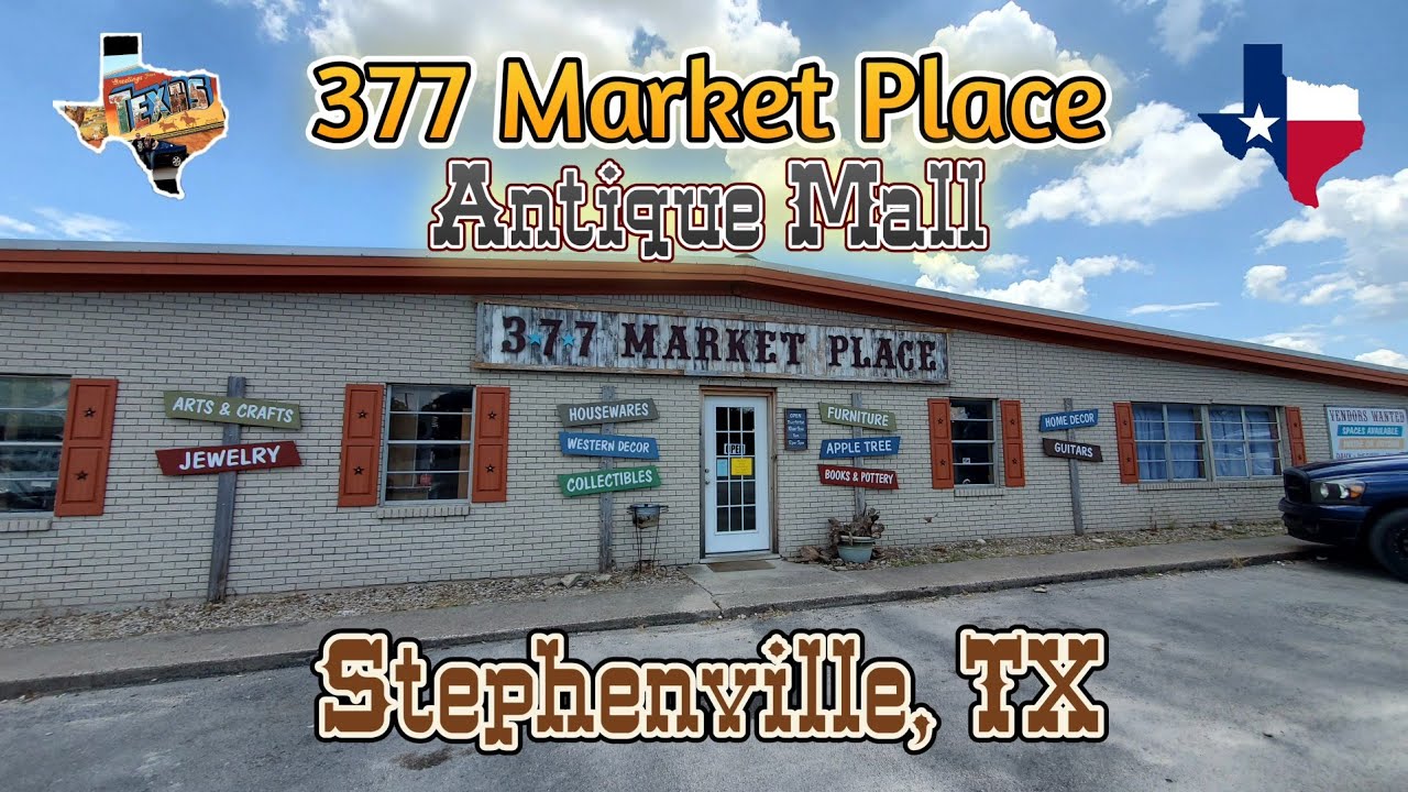 Антикварный магазин 377 Market Place — Стивенвилл, Техас