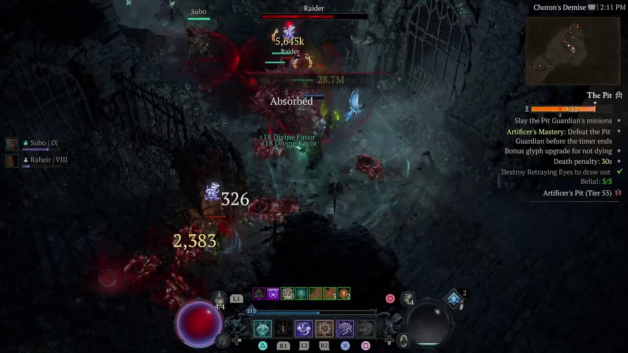 Diablo 4 Season 11 EP 15 Live วันนี้ ฟาร์ม Golem Necromancer กันต่อ
