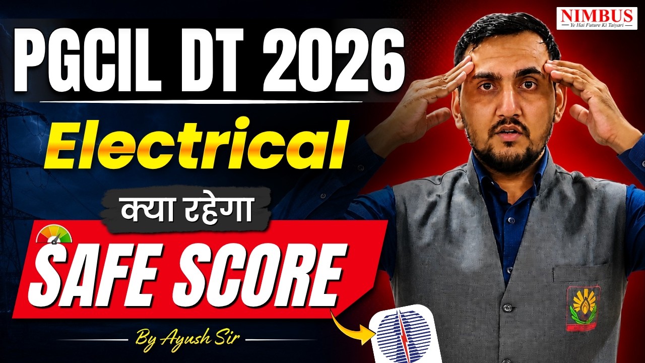 PGCIL Diploma Trainee 2026 Safe Score | Cutoff Analysis Done By Ayush Sir