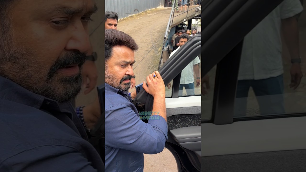 Did you see Lalettan's ring and necklace 😍🔥Mohanlal in a mass look #mohanlal