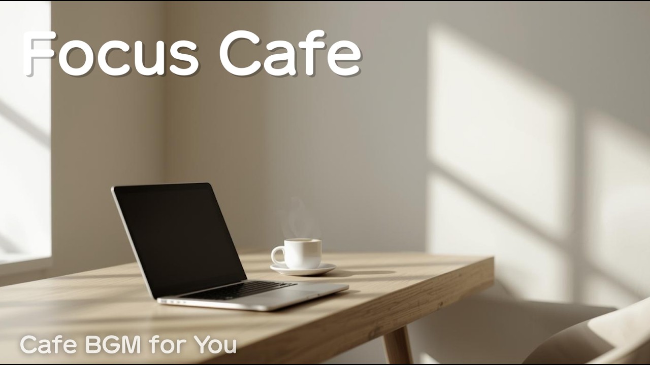 Deep Focus Cafe Beats ☕ Productive Work BGM | 2 Hours