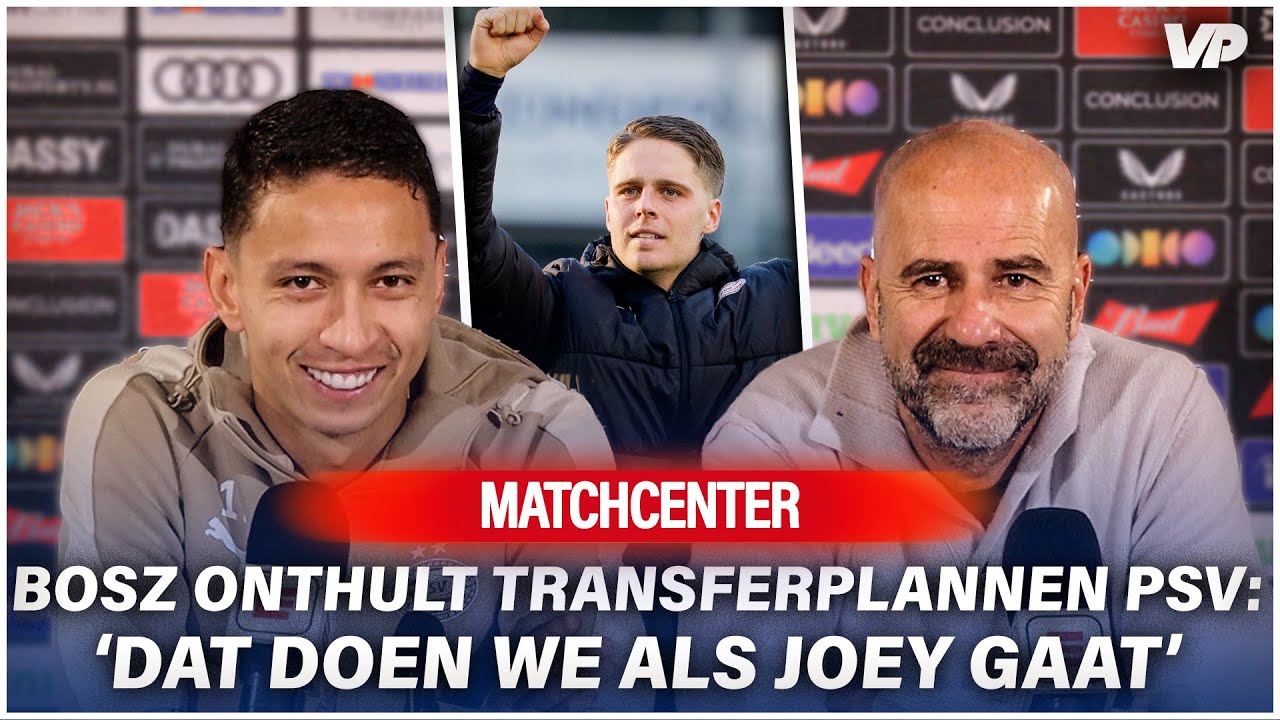 BOSZ gaat in op VEERMAN-EXIT, LACHT om 'ONVERVAREN' PERIŠIĆ & MAURO TROTS op ‘onverwacht’ RECORD🏆